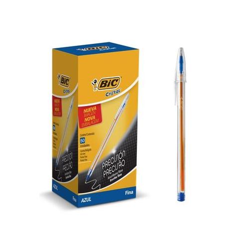 Boligrafo Bic Azul Trazo Fino