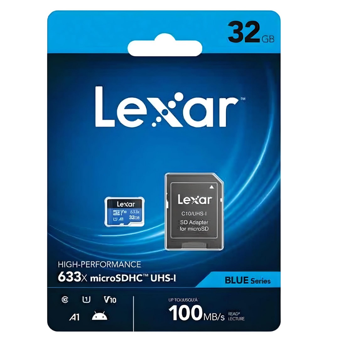 MEMORIA LEXAR MICRO SD 32GB 633X CLASE 10
