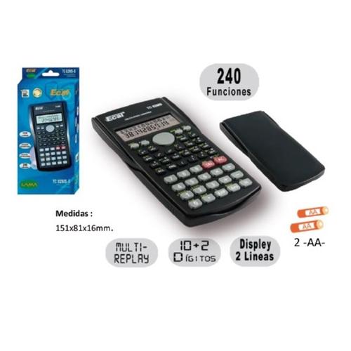 CALCULADORA ECAL CIENTIFICA TC82MS-S 240 FUNCIONES