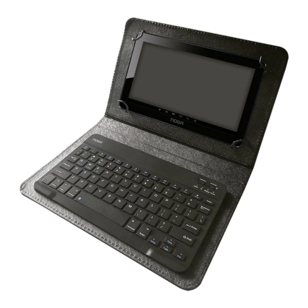 FUNDA CON TECLADO NOGANET NKB-BT7 7″ BLUETOOTH NEGRA