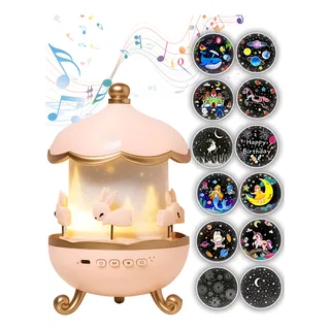 VELADOR CARRUSEL PROYECTOR N410-1 (WHE11)