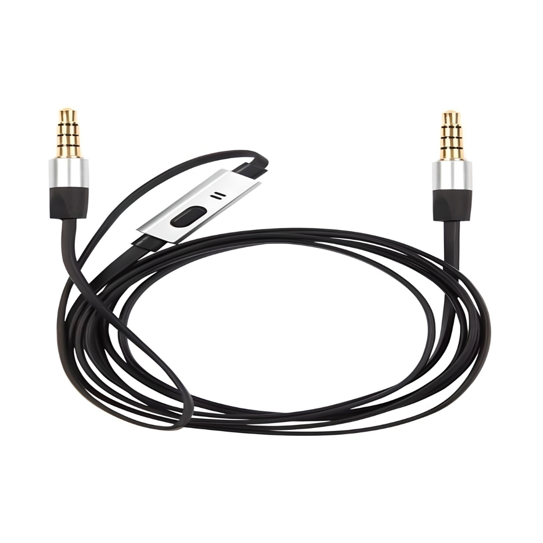 CABLE ADAPTADOR NETMAK NM-MIC15 C/MIC M/LIBRES 3.5 PLUG M/M