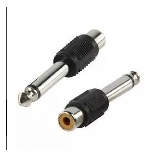 ADAPTADOR VAPEX CON469 PLUG 6.5 MONO A HEMBRA RCA × 1012228