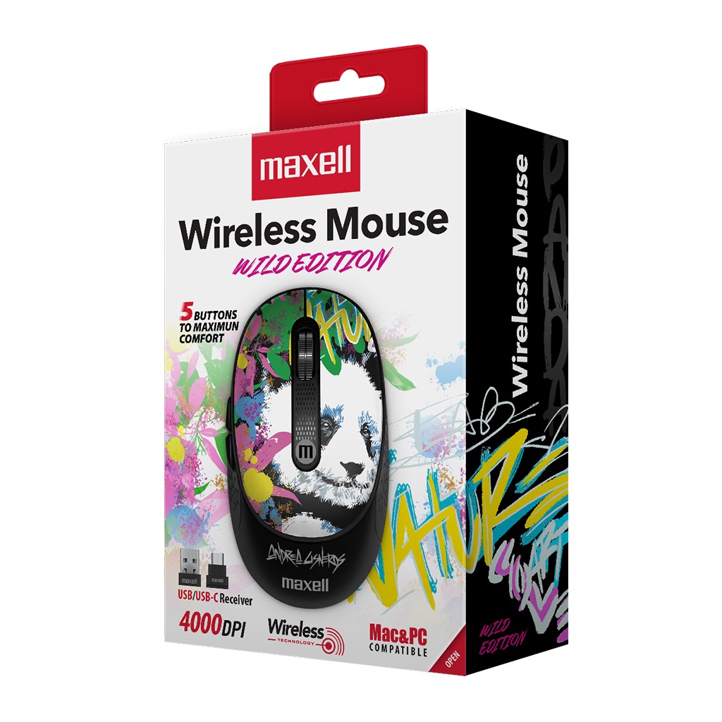 MOUSE MAXELL MOWL-320 PANDA 348607