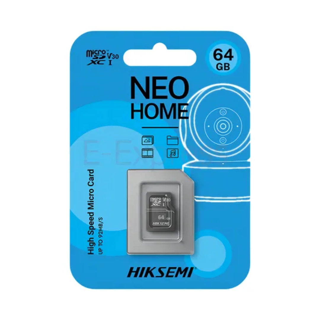 MEMORIA HIKSEMI MICRO SD 64GB HS-TF-D1 SIN ADAPTADOR (novedad)