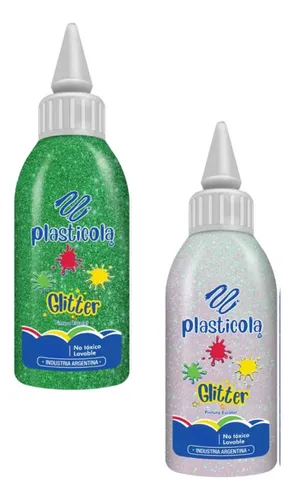 COLA VINILICA PLASTICOLA CON BRILLOX40G