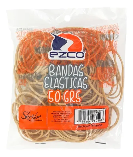 BANDAS ELASTICAS EZCO 50GR