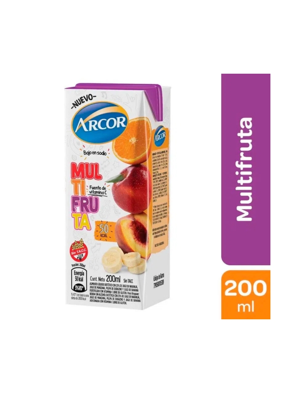 juguito arcor multifruta x 20ml