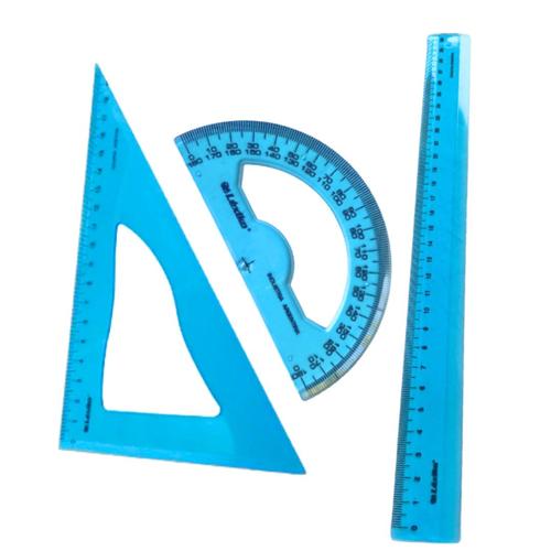 SET DE GEOMETRIA VALI 3pzas. 20cm.