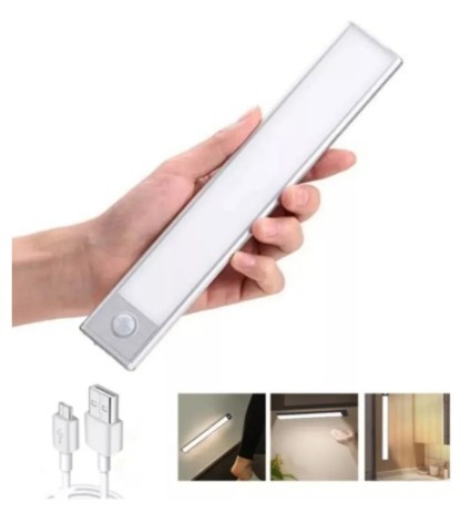 BARRA LED A-32 50CM MAGNETICA C/SENSOR DE MOVIMIENTO
