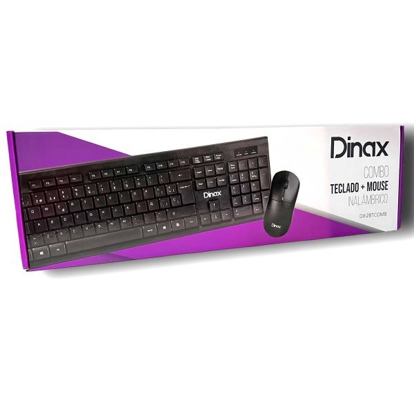 TECLADO Y MOUSE INALAMBRICO DX2BTCOMB DINAX