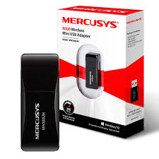 Adaptador USB WiFi Mercusys MW300UM 300Mbps - Placa Red Inalámbrica USB