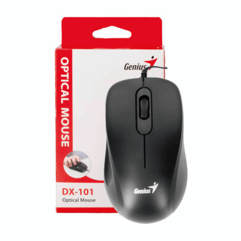 MOUSE GENIUS DX-101 USB BLACK