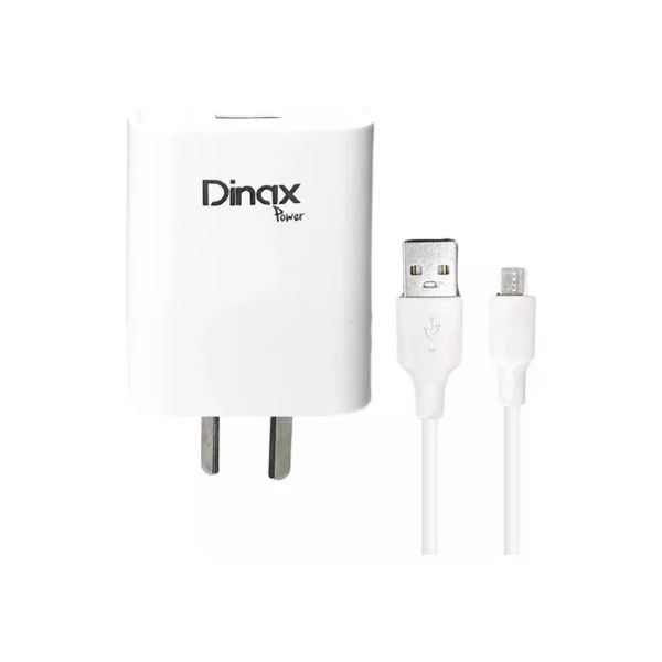 CARGADOR MICRO USB 1M DX3CAR51 V8 5.1AMP DINAX